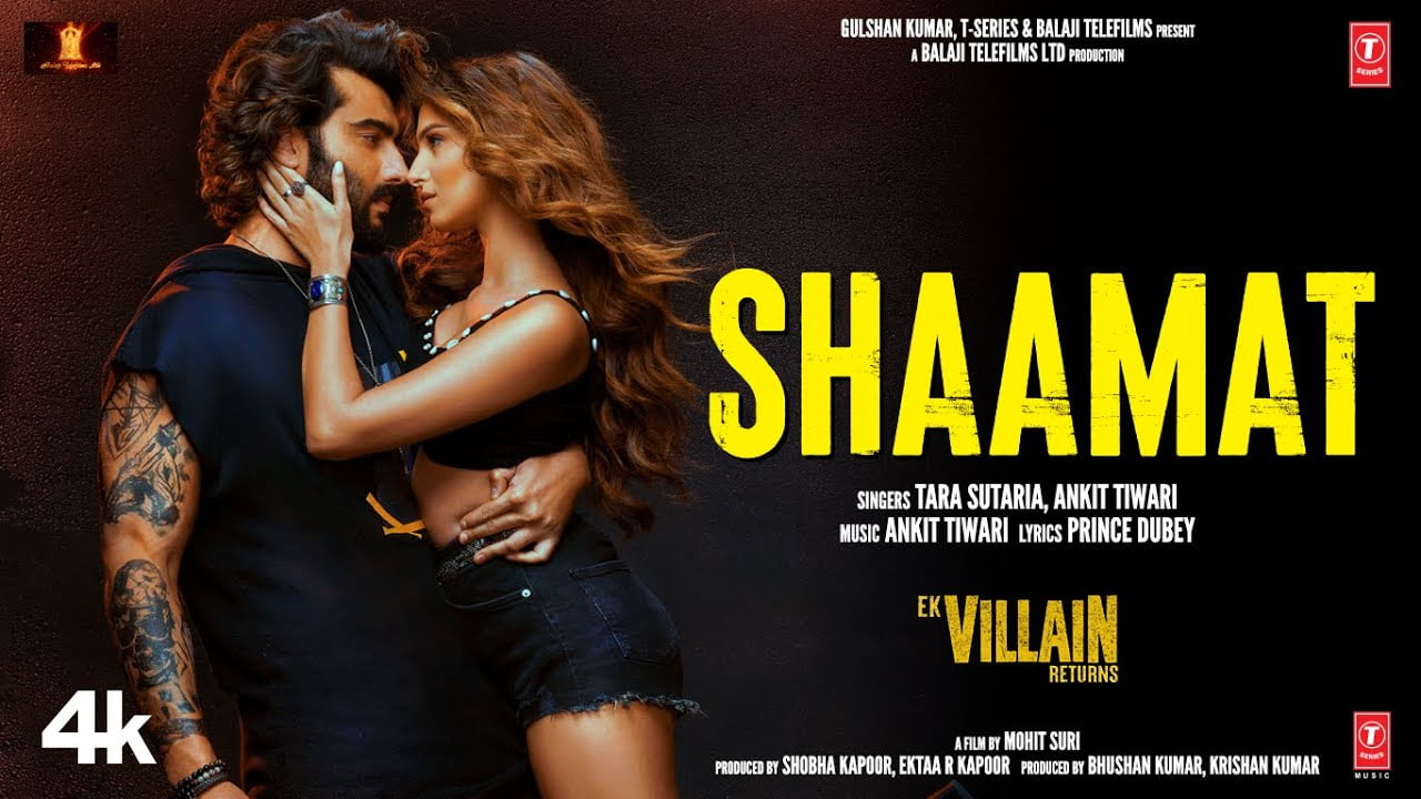 Shaamat lyrics in hindi